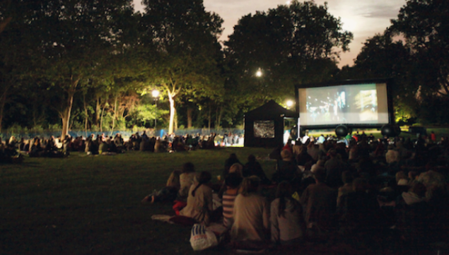 Pop Up Screens Outdoor Cinema Greenwich