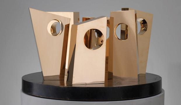 Barbara Hepworth artist, ‘Six Forms on a Circle’, 1967, polished bronze, signed and numbered from ed. of 7. From: Osborne Samuel, London