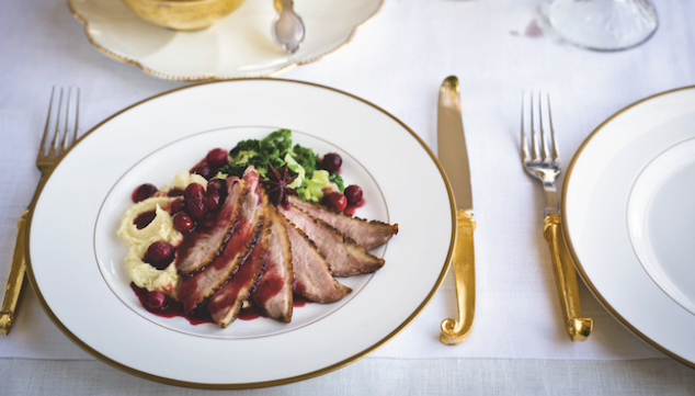 Traditional Christmas recipe: Pan-fried Duck Breast