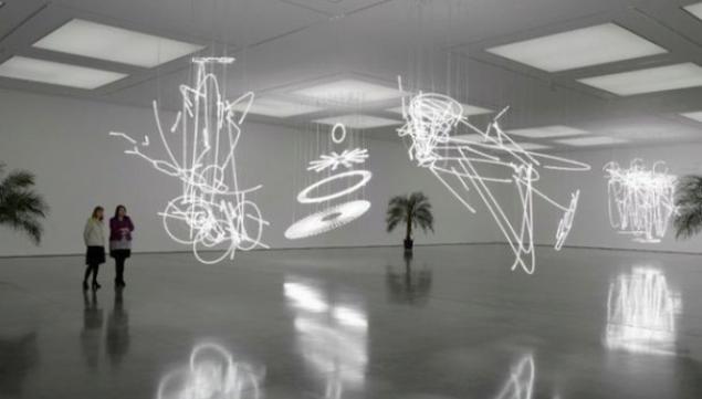 Cerith Wyn evans artist, White Cube London 2015