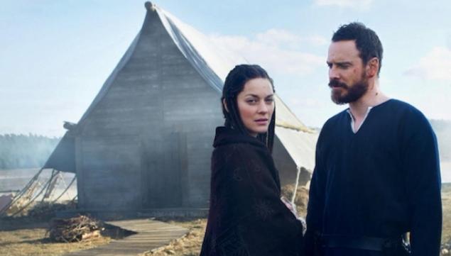 Marion Cotillard & Michael Fassbender, Macbeth film still