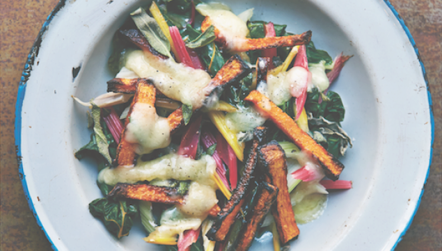 Spuntino recipe: Butternut Squash, Tallegio and Rainbow Chard