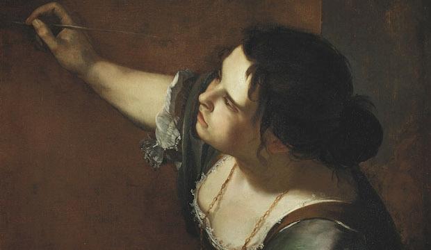 Artemisia Gentileschi artist, Self-portrait as the Allegory of Painting, c.1638-9, The Queen's Gallery London, Royal Collection Trust / (c) Her Majesty Queen Elizabeth II 2015 