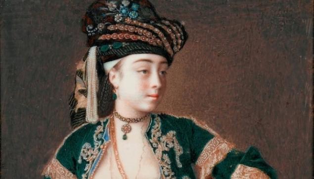 Liotard Royal Academy Review: Jean-Etienne Liotard artist, Laura Tarsi, c. 1740 Cambridge, Fitzwilliam Museum Photo c. Fitzwilliam Museum, Cambridge, Royal Academy London