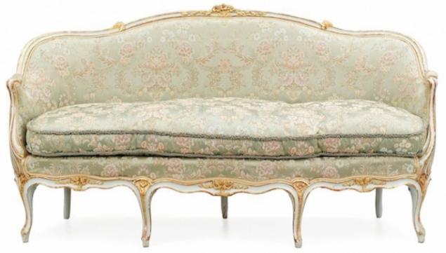 Swedish Rococo Sofa, Battersea Antique Fair