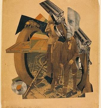 Hannah Höch, Hochfinanz (High Finance), 1923