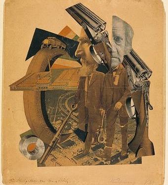 Hannah Höch, Hochfinanz (High Finance), 1923