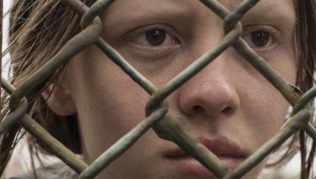 Mia Goth, Survivalist film still