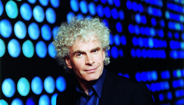 Sir Simon Rattle. Photo: Sheila Rock/Warner Classics