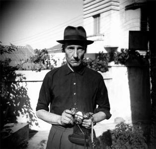 Unknown photographer - William Burroughs in the Villa Mouniria Garden, Tangier, © Estate of William S. Burroughs