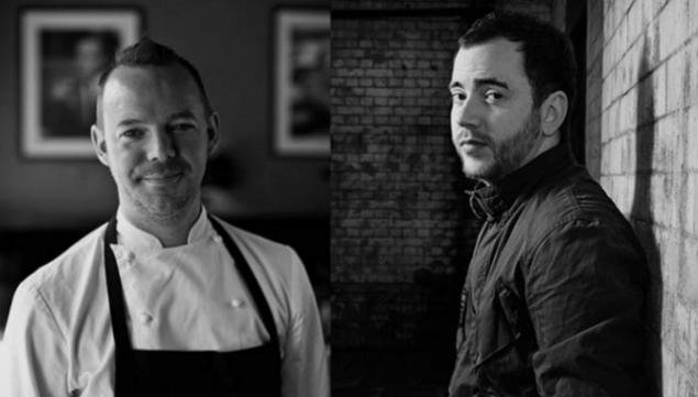 Daniel Phippard, chef du restaurant Ours, et Tom Sellers, fondateur