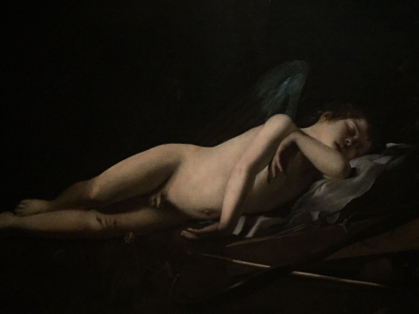 Giovanni Battista Caracciolo (Battistello), 'Sleeping Cupid', 1618