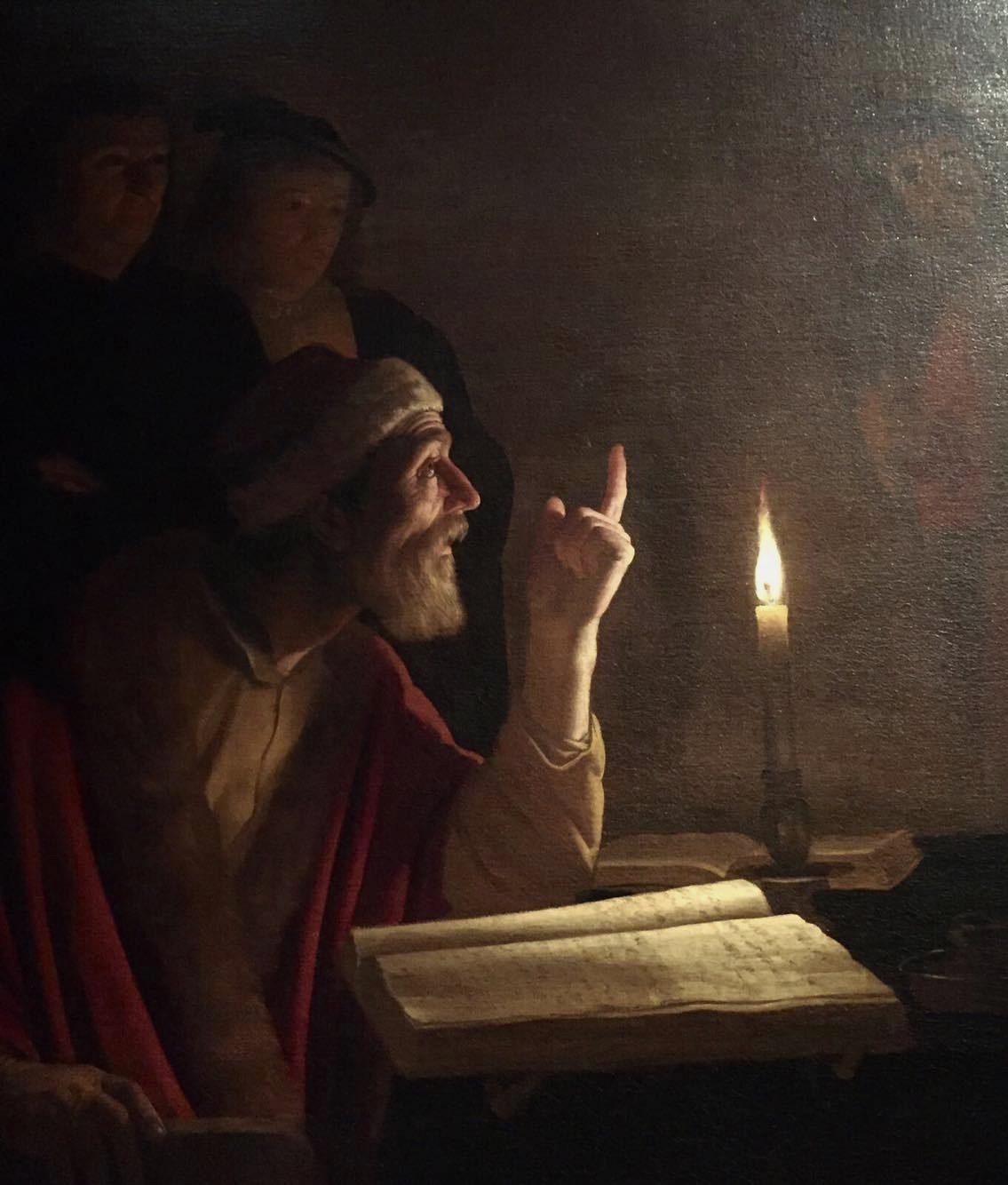 Gerrit van Honthorst, 'Christ before the High Priest', 1617