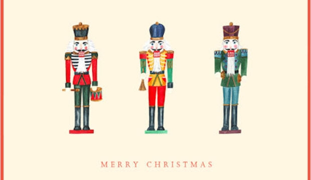 Send your love: Naomi Howarth Nutcracker Christmas Cards