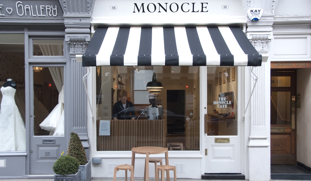 For Marylebone shoppers: Monocle Café