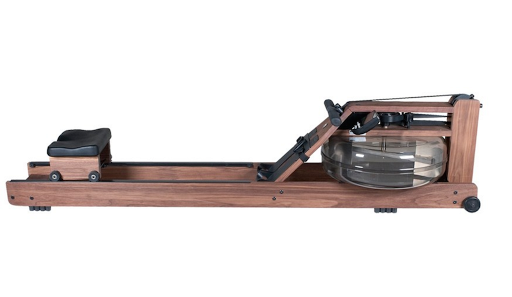 Row, row: walnut rowing machine from The Conran Shop