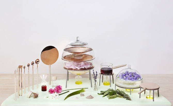 The Alchemist's Dressing Table, by Lauren Davies at the Heka Lab. Photo: Jessica Bonham