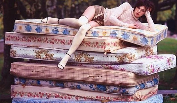 Princess and the pea, British Vogue 