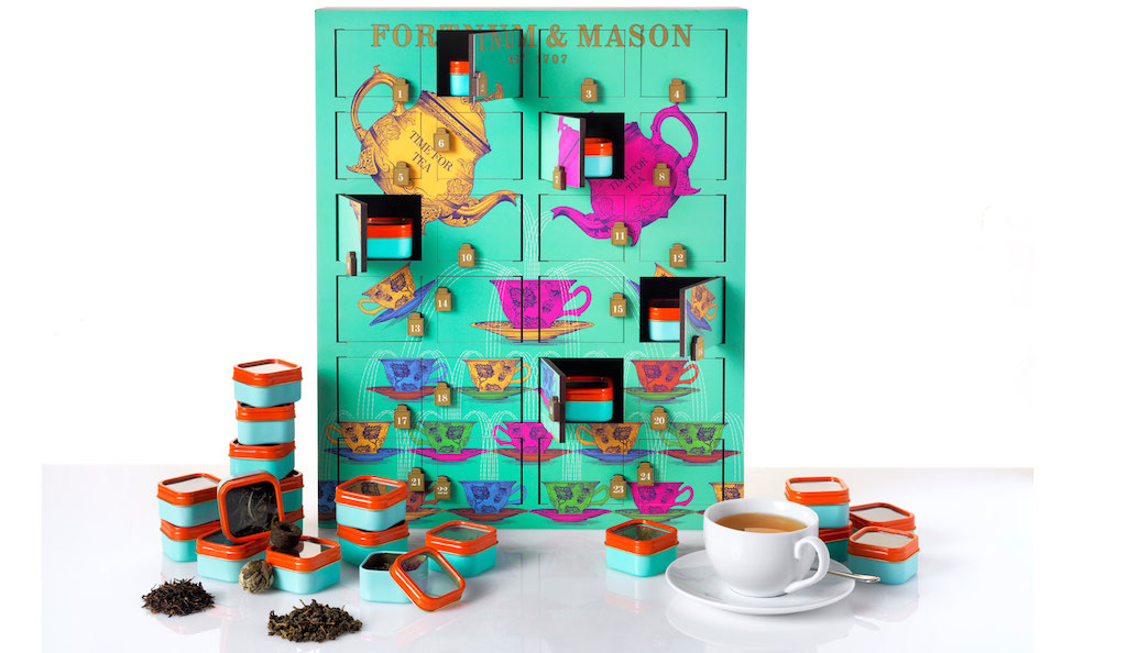 Fortnum & Mason Wooden Tea Advent Calender