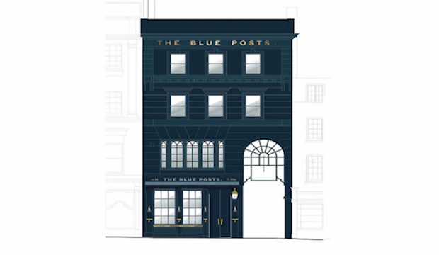 The Blue Post Pub: transformed! 