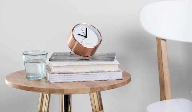 Unplug, unwind: Copper Clock