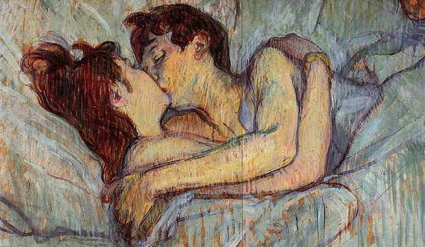 Henri Toulouse-Lautrec, In Bed: The Kiss, 1892