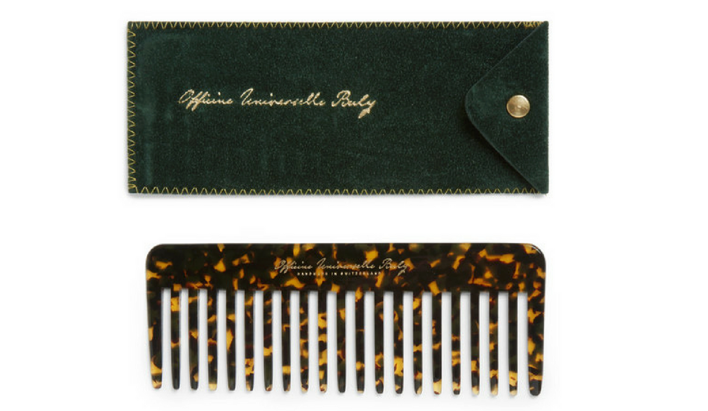 Buly 1803 - Horn-Effect Acetate Folding Comb - Very Goods