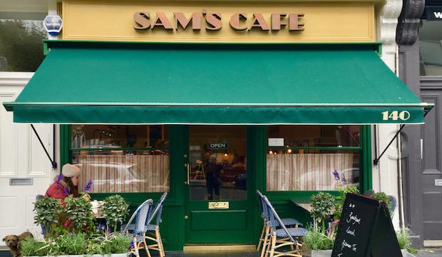 Sam's Cafe close to Primrose Hill