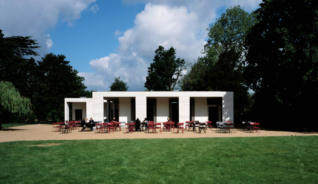 Caruso St John designed Chiswick House Cafe