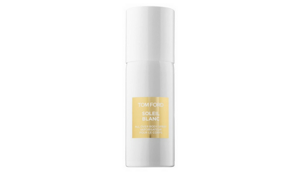 For the nostalgic: Tom Ford Soleil Blanc Body Spray