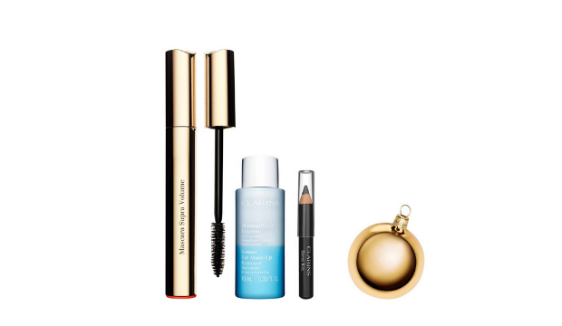 7. Put a twinkle in someone’s eye: Clarins Volume Volume Volume Collection, £22 