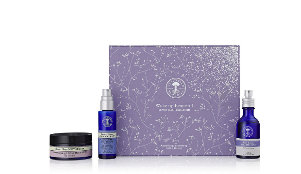 10. Give the gift of good sleep:  Neal’s Yard Remedies Beauty Sleep Collection, £50